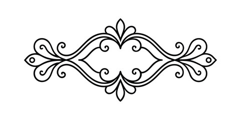 abstract floral ornament