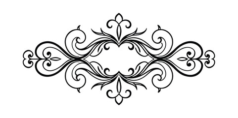 abstract floral ornament