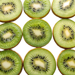 Fototapeta premium kiwi fruit isolated on transparent background