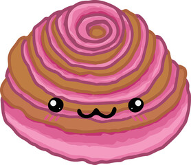 Cute Purple Pastry Bread