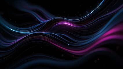 Abstract Artistic Visualization of Dark Matter and Cosmic Gravitational Energy