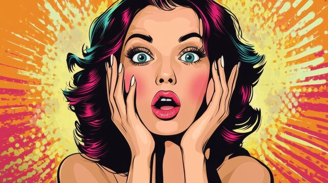 Comic Text, Pop Art style.Cartoon sound effect illustration illustration , no logos, no brands