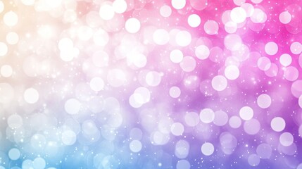 Obraz premium Vibrant, colorful abstract design with soft, bright bokeh.