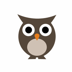 Owl icon design 