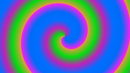 A vibrant, swirling spiral of multicolored hues (3)