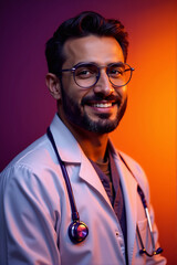 doctor with stethoscope