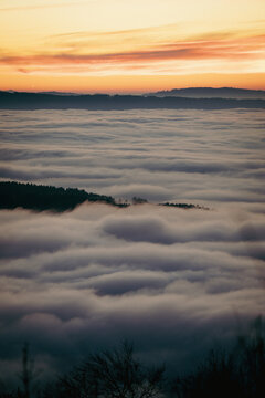 Swiss clouds view