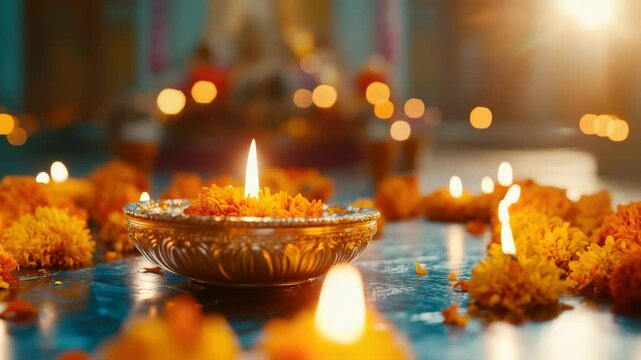 Essence of nauraat: festive joy, spiritual unity, cultural rite, durga worship, ritual light, sacred moment, divine rhythm, chaitra season, hindu faith, celebratory mood