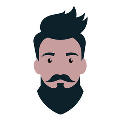 Modern Barber Illustration