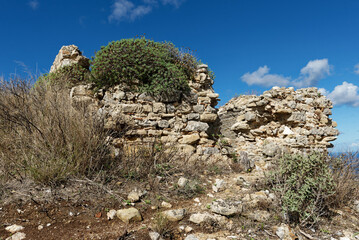 Kreta - Polyrrinia - Ruinen der Akropolis