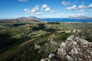 Kreta - Polyrrinia - Ruinen der Akropolis