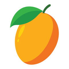 Mango Slice Illustration