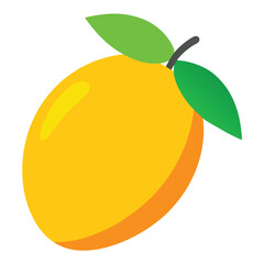 Yellow Mango Clipart