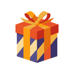 Flag Wrapped Gift Box