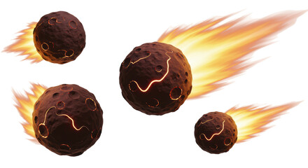 Isolated Group of Meteors