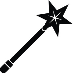 magic wand icon vector illustration