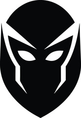 masked face symbol icon vector illustration