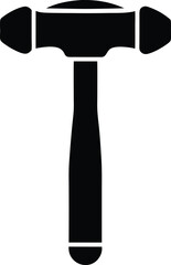 reflex hammer icon vector illustration