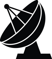 satellite dish icon vector illustration