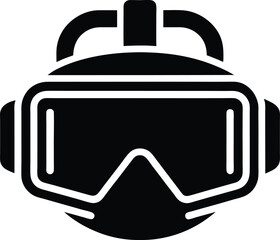 VR Headset Icon Vector Illustration