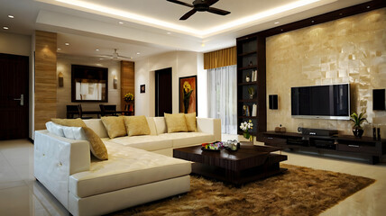 design modern living room interior
