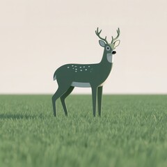 Naklejka premium deer