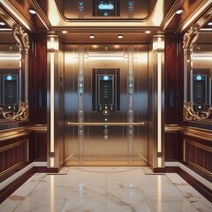 entrance of a modern company