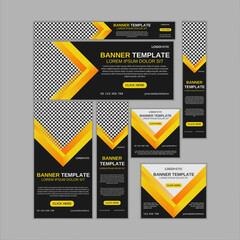 Web Banner Design With Mockup 3