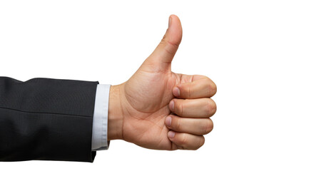Isolated Thumb Up
