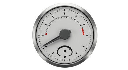 Isolated Round Pressure Gauge