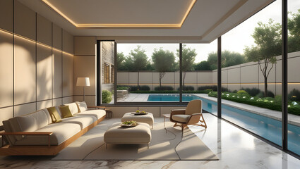 fresh modern living room