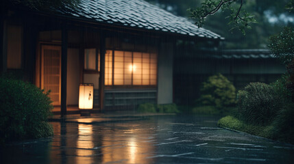 Traditional house in a tranquil setting