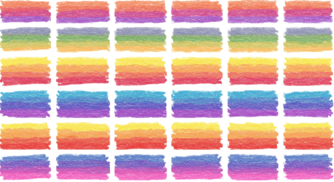 Colorful hand-drawn arrows pointing in different directions isolated on transparent background, ideal for illustrating choices, direction, options, and visual flow elements in design
