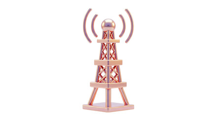 Isolated Telecommunications Tower