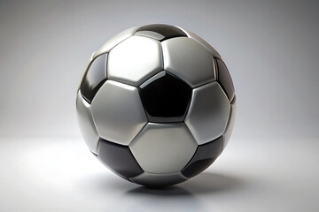 Fototapeta premium soccer ball 3d image isolated on white background