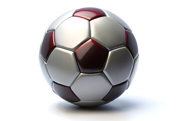 Fototapeta premium soccer ball 3d image isolated on white