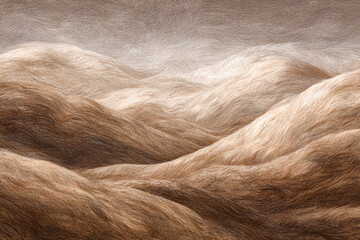 Fototapeta premium Rolling Hills: A captivating image of rolling hills, rendered in a sepia tone, creating a sense of timelessness and serenity, reminiscent of a bygone era.