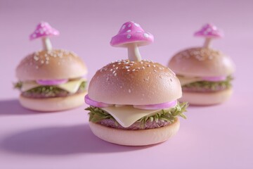 Mushroom Burger Fantasy.