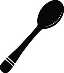 wooden spoon icon vector illustration