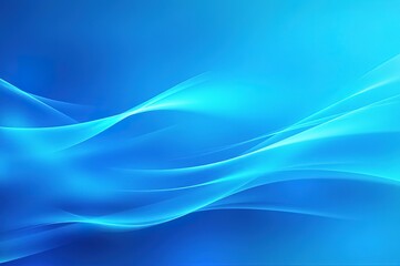 A blue gradient background with flowing soft blue lines, suitable for digital interfaces, technology - related designs, and calming aesthetic themes.