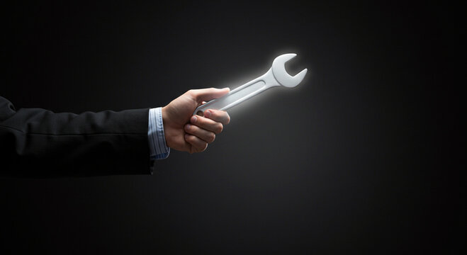 Solution Wrench: Business Problem Solving Image Real estate business ,technology ,selling ,purchasing ,agreement ,$
