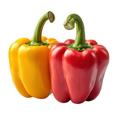 Spoil bell pepper vegetable isolated on white.png