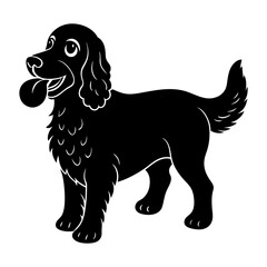 dog isolated on white background