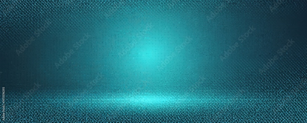 Aufkleber Abstract illustration with blue and grey colors with halftone texture. Digital art background with glowing effect, futuristic, modern wave design suitable for tech, business or wallpaper.