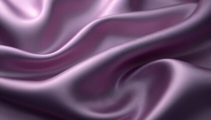 Fototapeta premium Smooth purple satin silk fabric background texture. Elegant, soft, glossy, shiny material for luxury design projects. Rich fashion style background for design, wedding, interior.