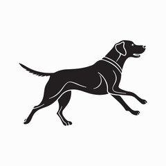 Obraz premium labrador retriever dog Vector Art illustration