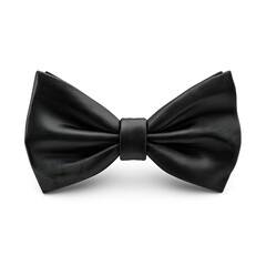 Elegant Black Bow Tie Classic Style Formal Wear Mens Fashion Accessory