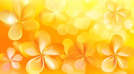 Obraz premium Stunning Yellow Floral Background Design yellow flower background