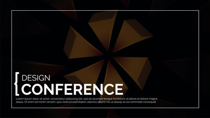 Business Design Conference. Abstract Event Background Banner. Tech Digital Webinar Template. Medical Science Forum Backdrop. Geometric Cover for Online Innovation Seminar. Computer BG Graphic Poster.
