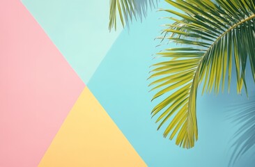 Vibrant summer colors meet tropical foliage